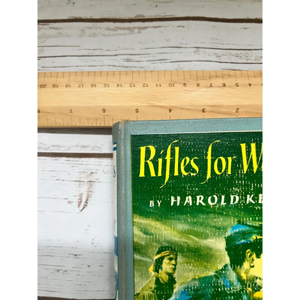Harold Keith Rifles for Watie Blue Hardcover Newbery Medal 1957 Edition OS